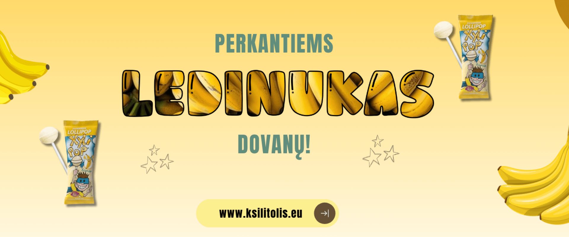 Ledinukas dovanų