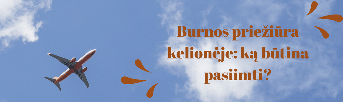 Burnos priežiūra kelionėje: ką būtina pasiimti?