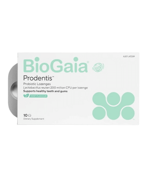  BioGaia ProDentis probiotikai burnai,  mėtų skonio, 30 pastilių