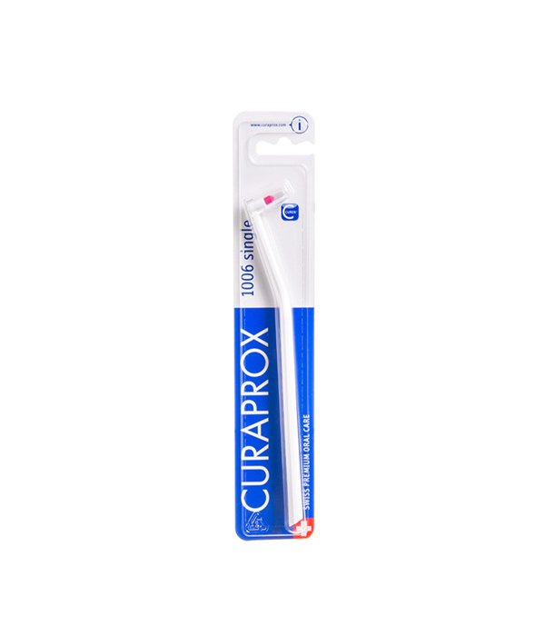 Curaprox CS1006 SINGLE vieno kuokštelio dantų šepetėlis 