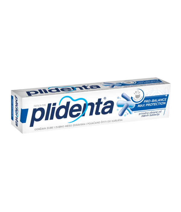 PLIDENTA PRO-BALANCE, dantų pasta, 75 ml.