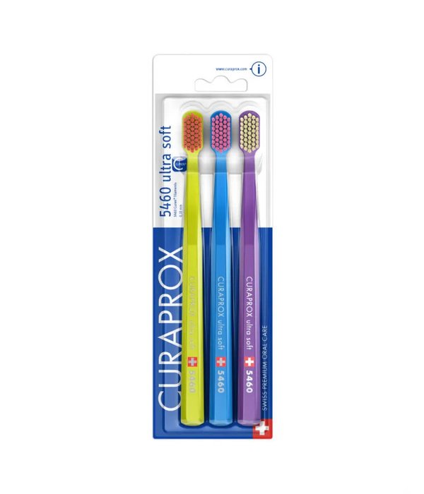 Curaprox CS5460 Ultra Soft rinkinys, 3 vnt.