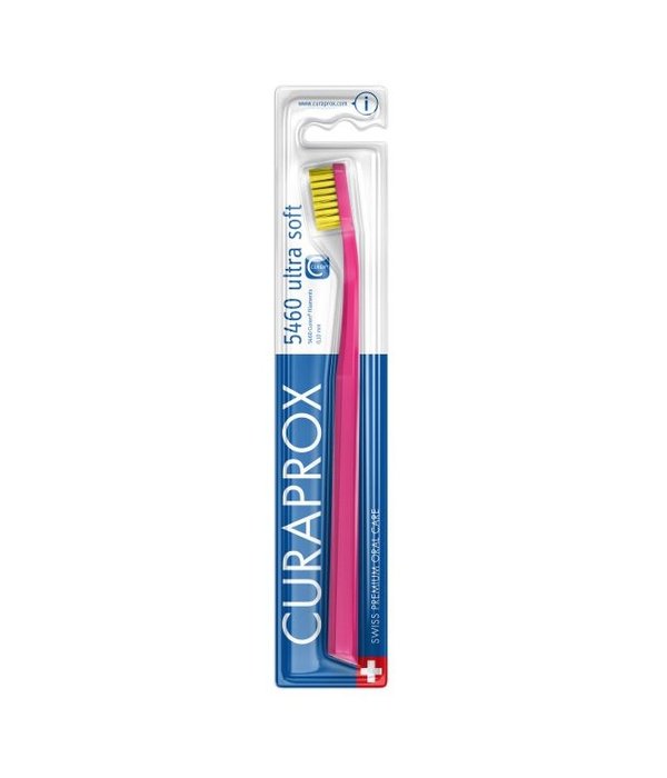 Curaprox CS5460 Ultra Soft ypač minkštas dantų šepetėlis