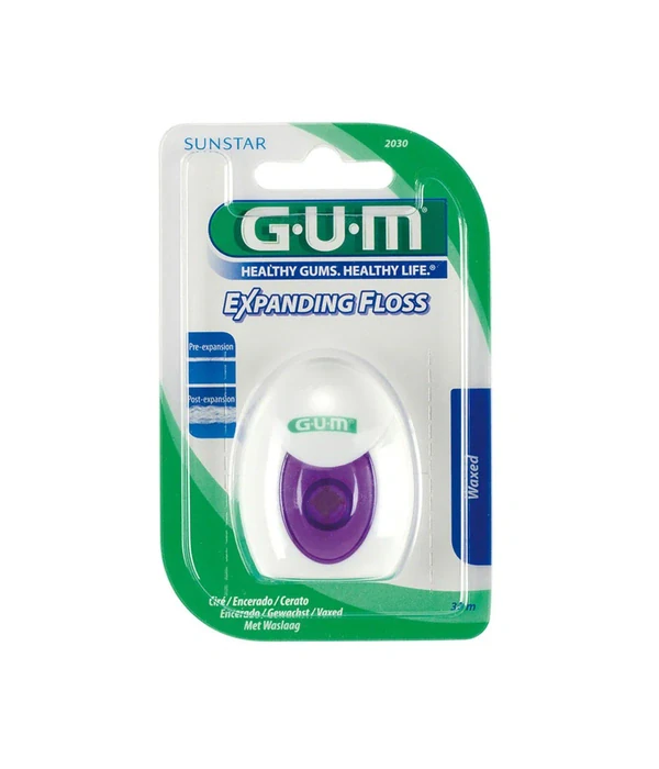 Dantų siūlas išsipučiantis GUM® Expanding 30 m.