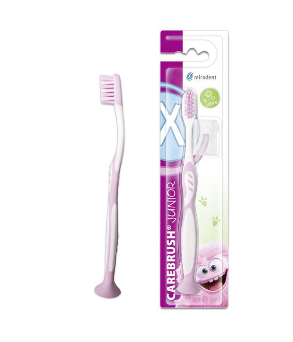 Vaikiškas dantų šepetėlis 6–12 m.  (miradent Carebrush Junior)
