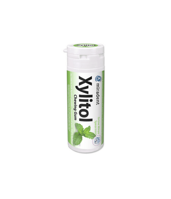 Xylitol becukrė kramtomoji guma šaltmėčių skonio, 30 g.