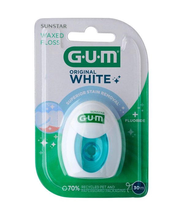Dantų siūlas GUM® Original White 30 m.