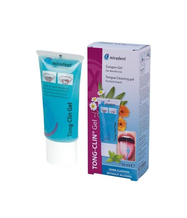 Miradent Tong-Clin gelis liežuviui valyti, 50 ml.