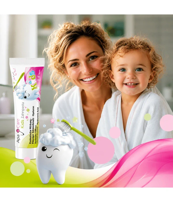 ApaCare KIDS vaikiška dantų pasta, 50 ml