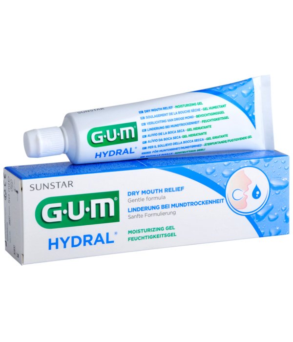 Drėkinantis gelis GUM® HYDRAL™ 50 ml.