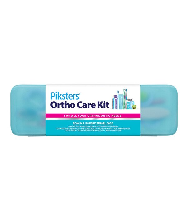 Piksters ,,Ortho Care Kit" rinkinys nešiojantiems breketus, mėlynos spalvos