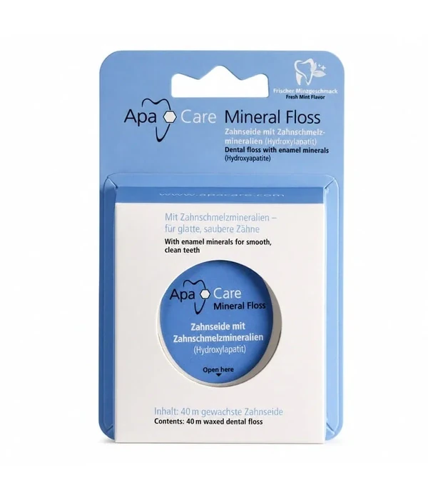 ApaCare Mineral Floss dantų siūlas, 40 m