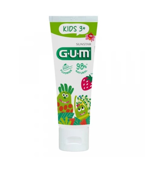 Dantų pasta GUM® KIDS 3+ 50 ml.