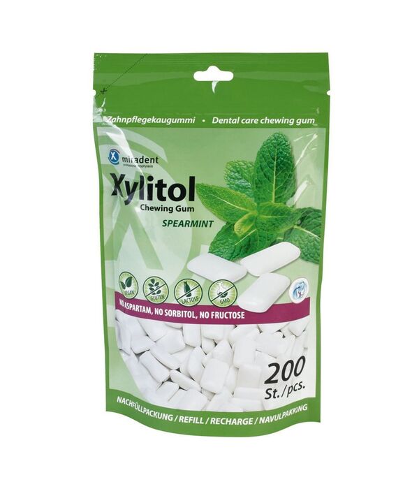 Xylitol kramtomoji guma šaltmėčių skonio, 200 vnt.